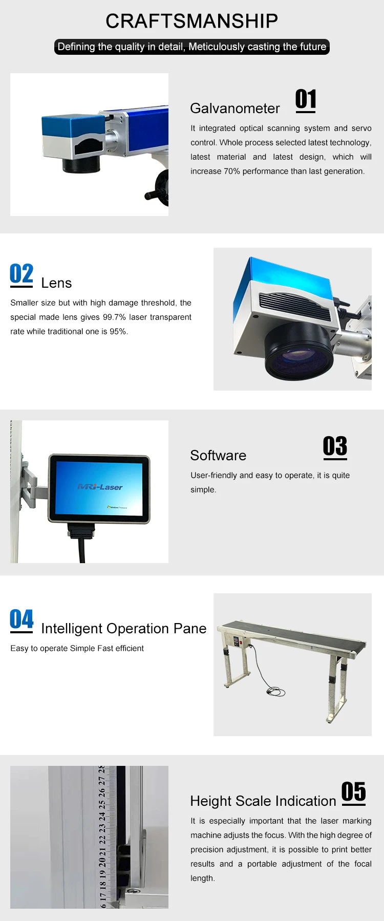 Flying laser marking machineMRJ-FL-FM203050070001